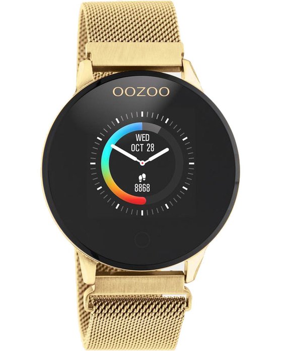 OOZOO Smartwatch Gold Stainless Bracelet Q00121
